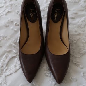 SOLD - Cole Haan Brown Leather Heels - Size 8